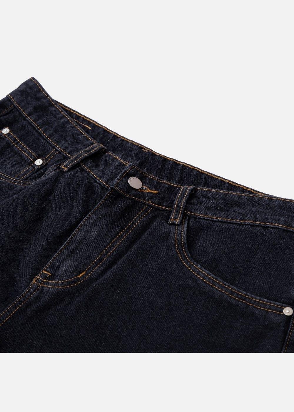 Quần Short Jeans 9 Inch Bền The Original M029 Xanh Dương Đậm - YaMe.vn