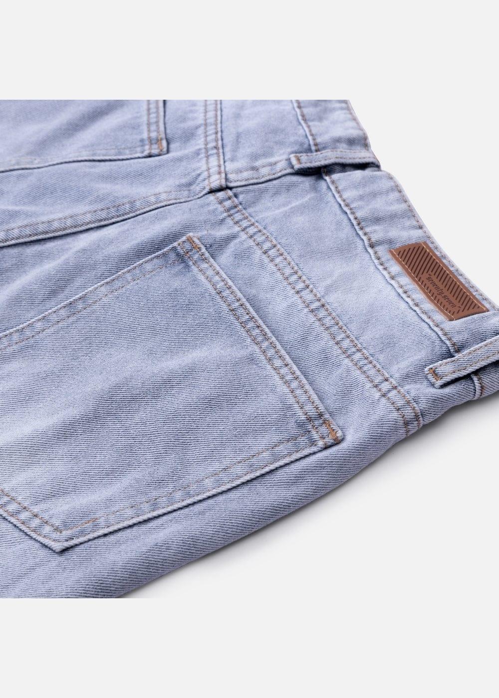 Quần Short Jeans 9 Inch Bền The Original M029 Xanh Dương Nhạt - YaMe.vn