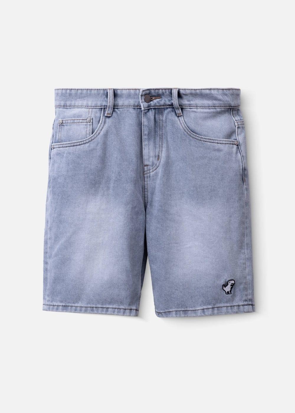 Quần Short Jeans 9 Inch Bền The Original M029 Xanh Dương Nhạt - YaMe.vn
