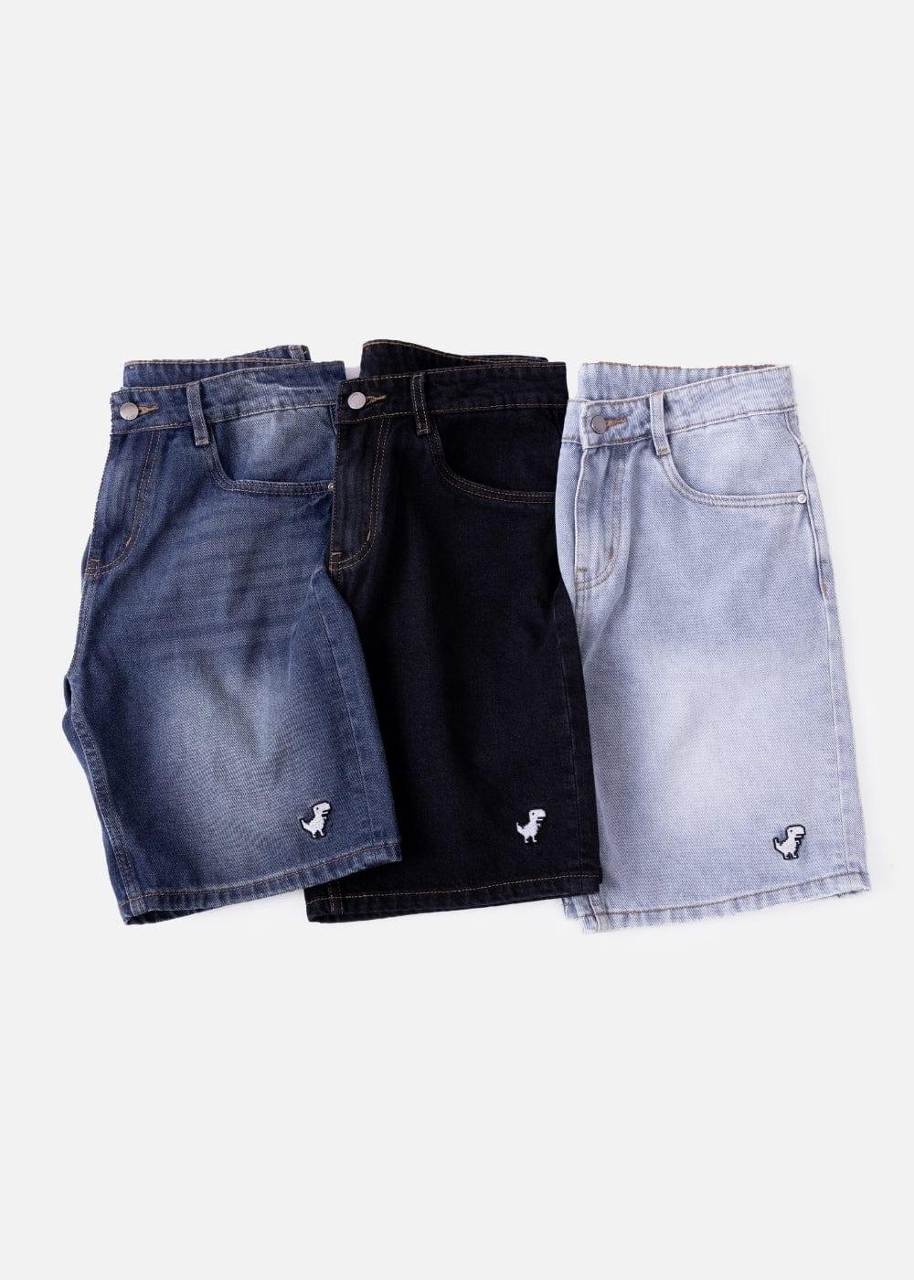 Quần Short Jeans 9 Inch Bền The Original M029 Xanh Dương Nhạt - YaMe.vn