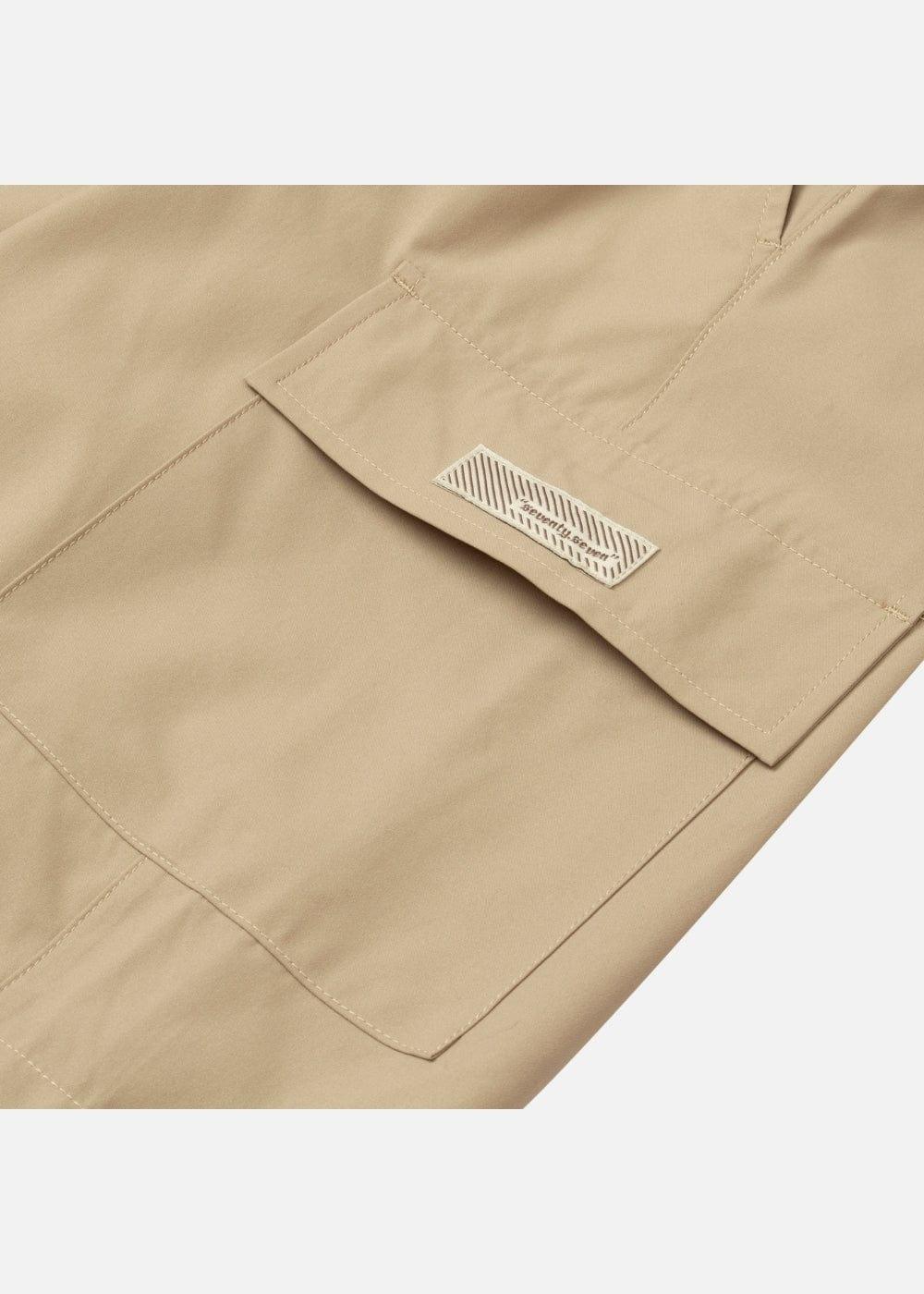 Quần Short Cargo 7 Inch Dù Trượt Nước Seventy Seven 31 Nâu - YaMe.vn