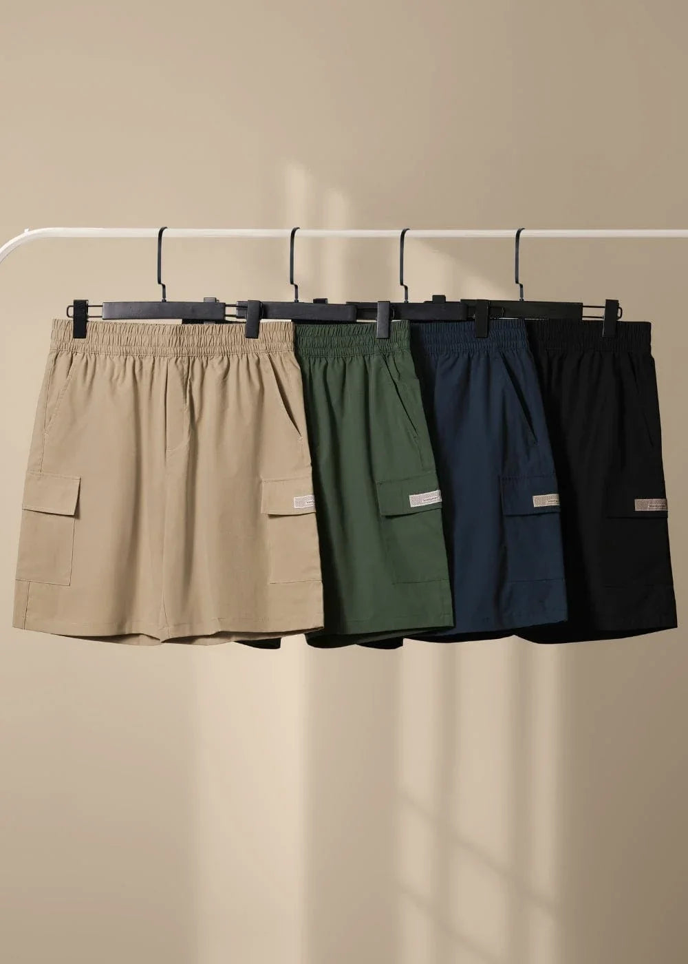 Quần Short Cargo 7 Inch Dù Trượt Nước Seventy Seven 31 Xanh Dương Đậm - YaMe.vn