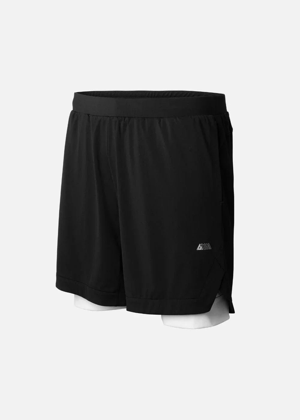 Quần Short Thể Thao Ultra Stretch 2 Lớp The Trainer 013 Đen - YaMe.vn