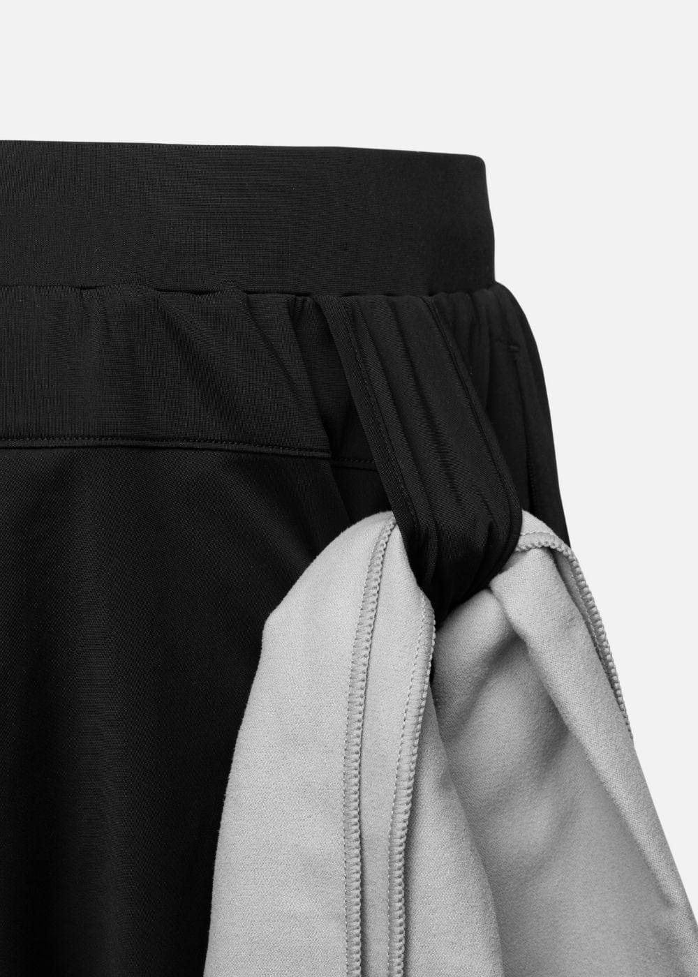 Quần Short Thể Thao Ultra Stretch 2 Lớp The Trainer 013 Đen - YaMe.vn