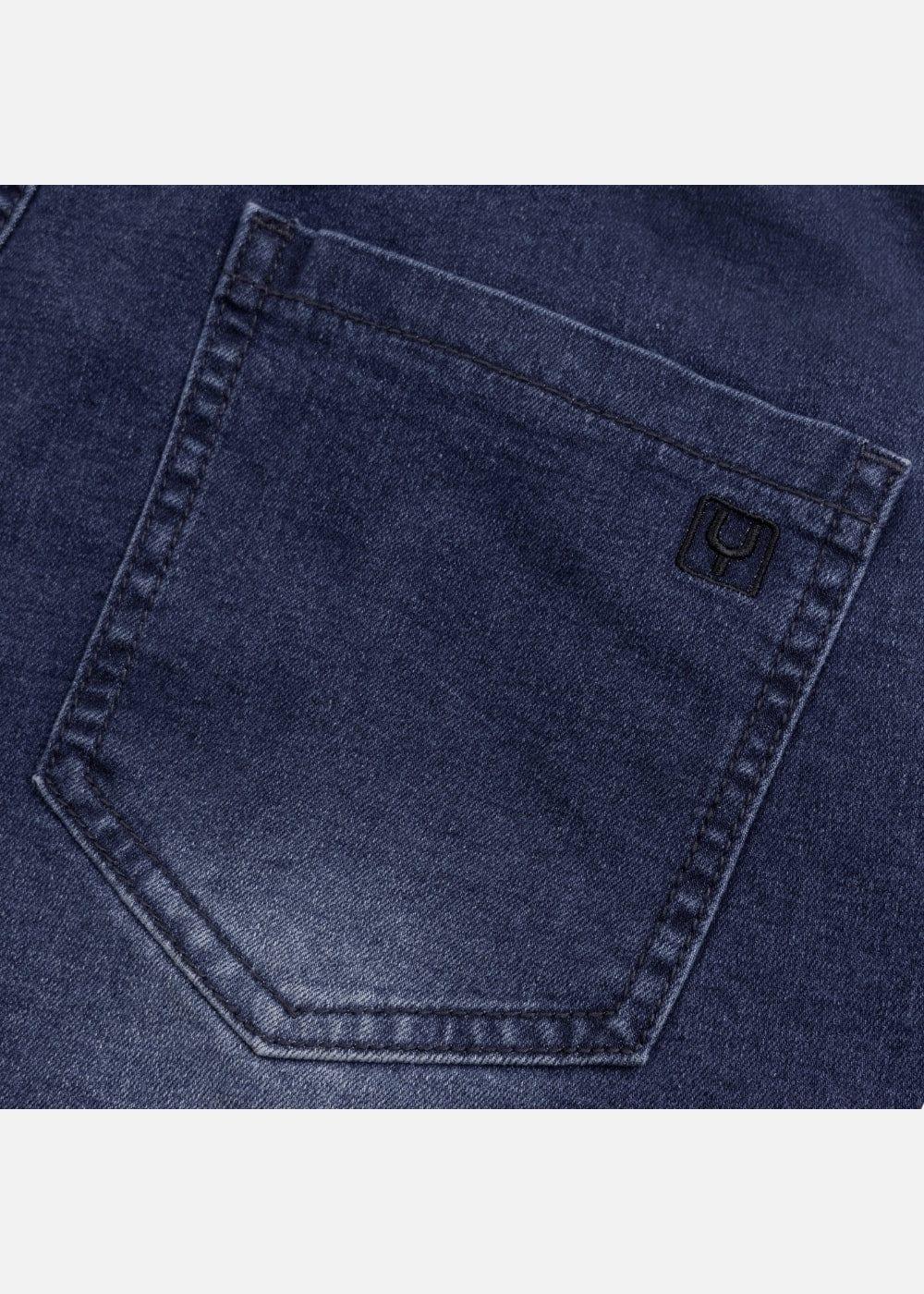 Quần Short Jeans 7 Inch Co Giãn The Original M84 Xanh Dương - YaMe.vn