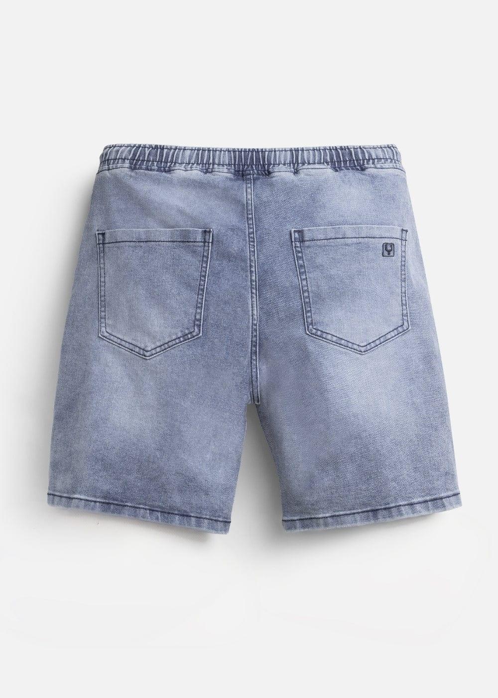 Quần Short Jeans 7 Inch Co Giãn The Original M84 Xanh Dương Nhạt - YaMe.vn