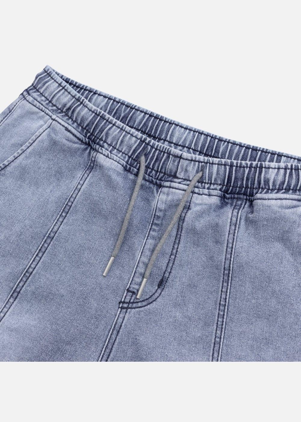 Quần Short Jeans 7 Inch Co Giãn The Original M84 Xanh Dương Nhạt - YaMe.vn