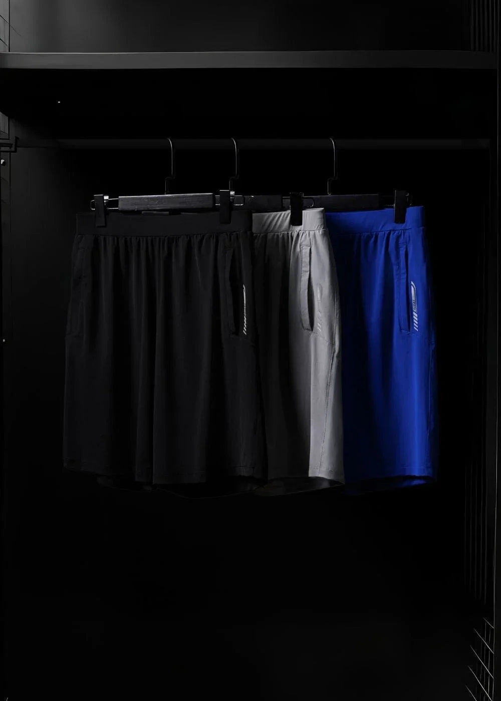 Quần Short Thể Thao 9 Inch Ultra Stretch The Trainer 014 Đen - YaMe.vn