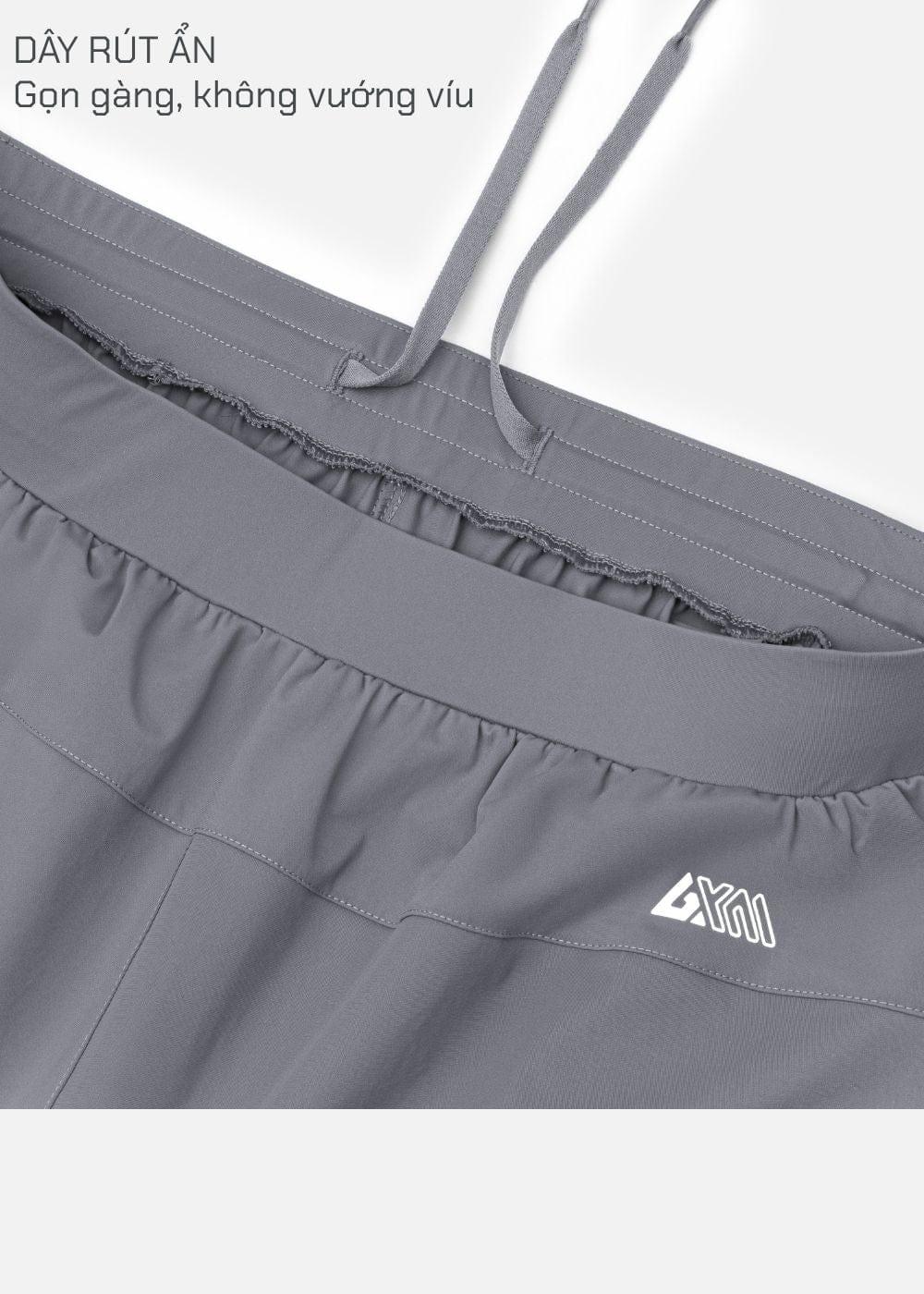 Quần Short Thể Thao 9 Inch Ultra Stretch The Trainer 014 Xám - YaMe.vn