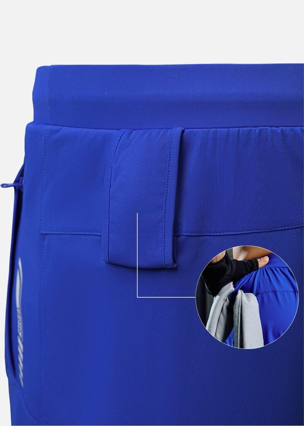 Quần Short Thể Thao 9 Inch Ultra Stretch The Trainer 014 Xanh Dương - YaMe.vn