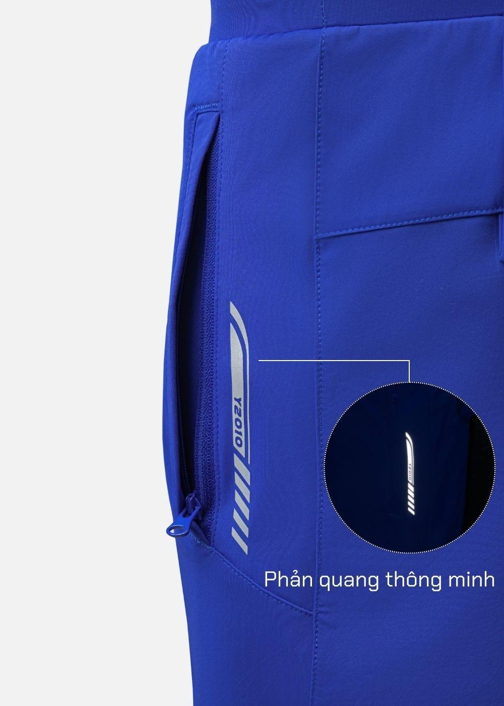 Quần Short Thể Thao 9 Inch Ultra Stretch The Trainer 014 Xanh Dương - YaMe.vn
