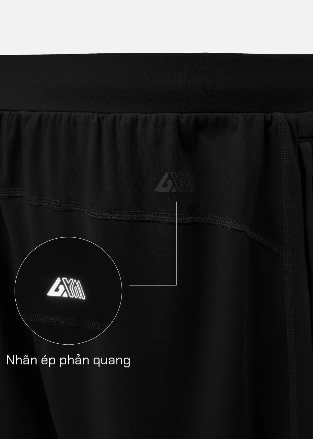 Quần Short Thể Thao 9 Inch Ultra Stretch The Trainer 017 Đen - YaMe.vn