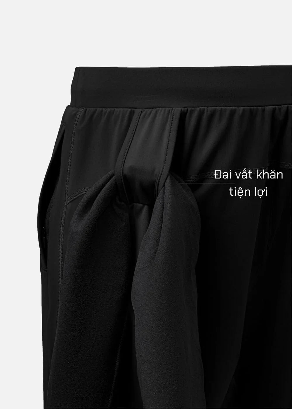 Quần Short Thể Thao 9 Inch Ultra Stretch The Trainer 017 Đen - YaMe.vn