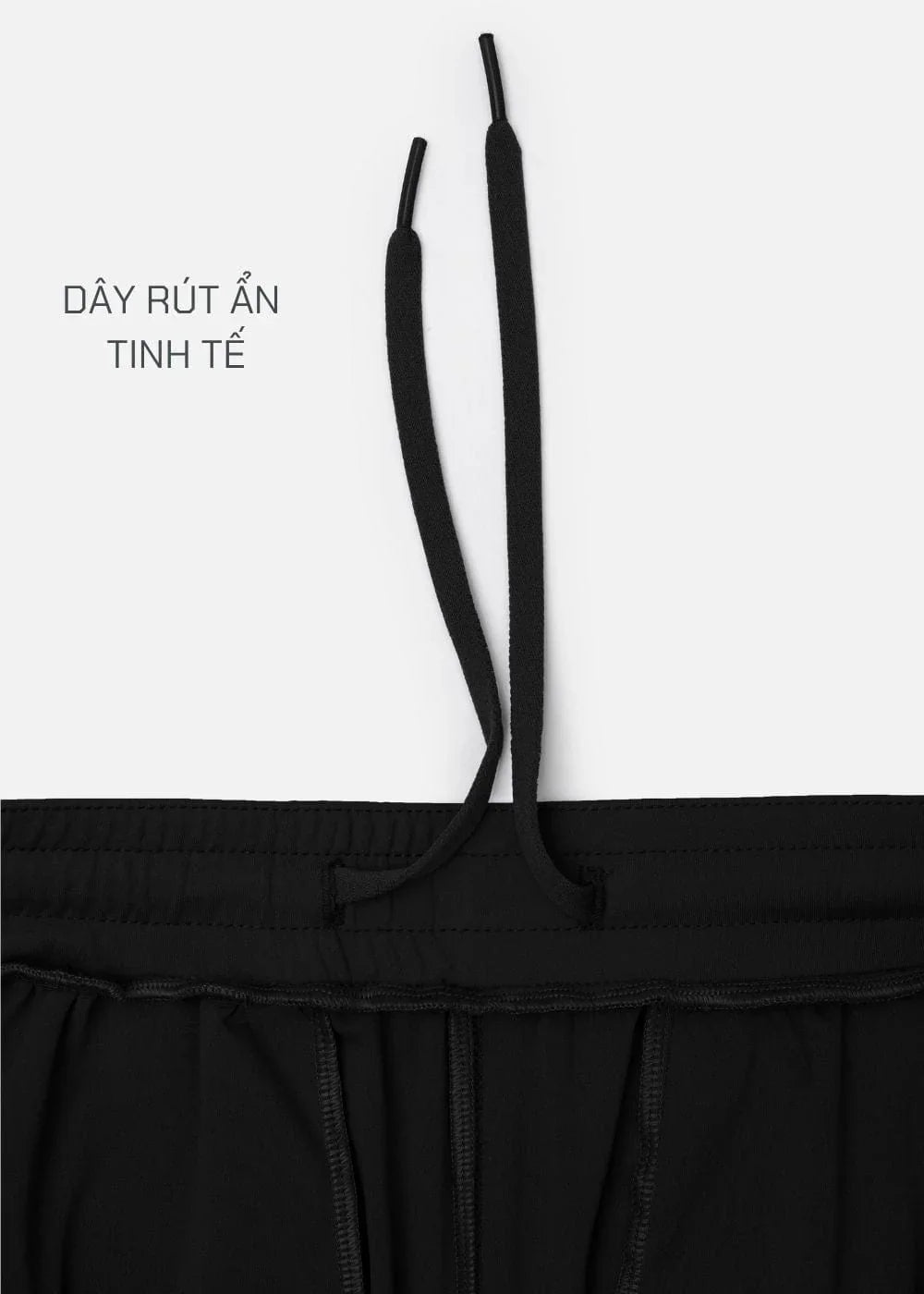 Quần Short Thể Thao 9 Inch Ultra Stretch The Trainer 017 Đen - YaMe.vn