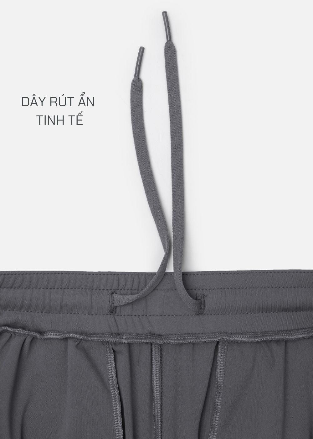 Quần Short Thể Thao Quần Short The Trainer 017 Xám Đậm