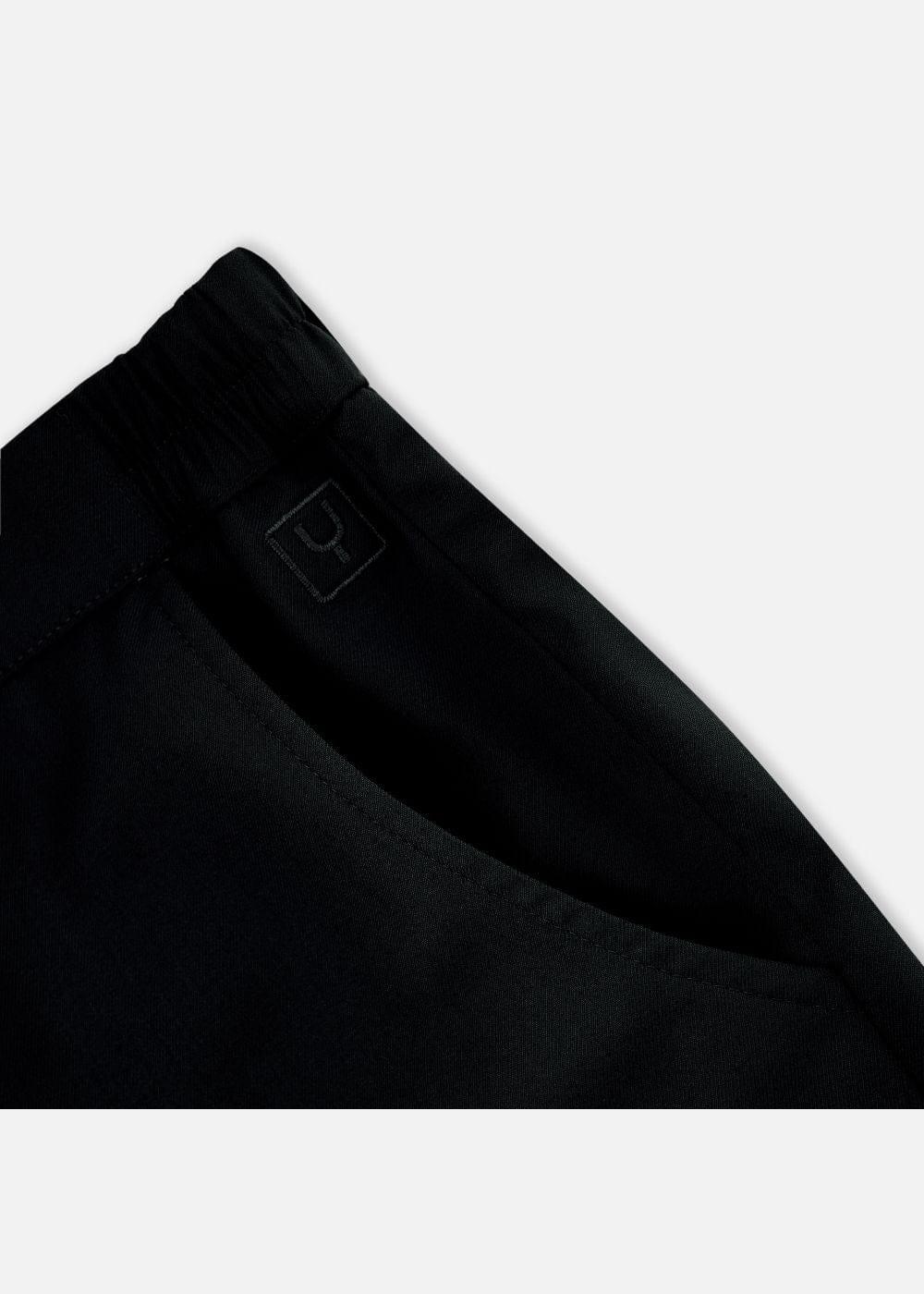 Quần Tây Casual Mềm Mại Non-Iron 010 Đen - YaMe.vn