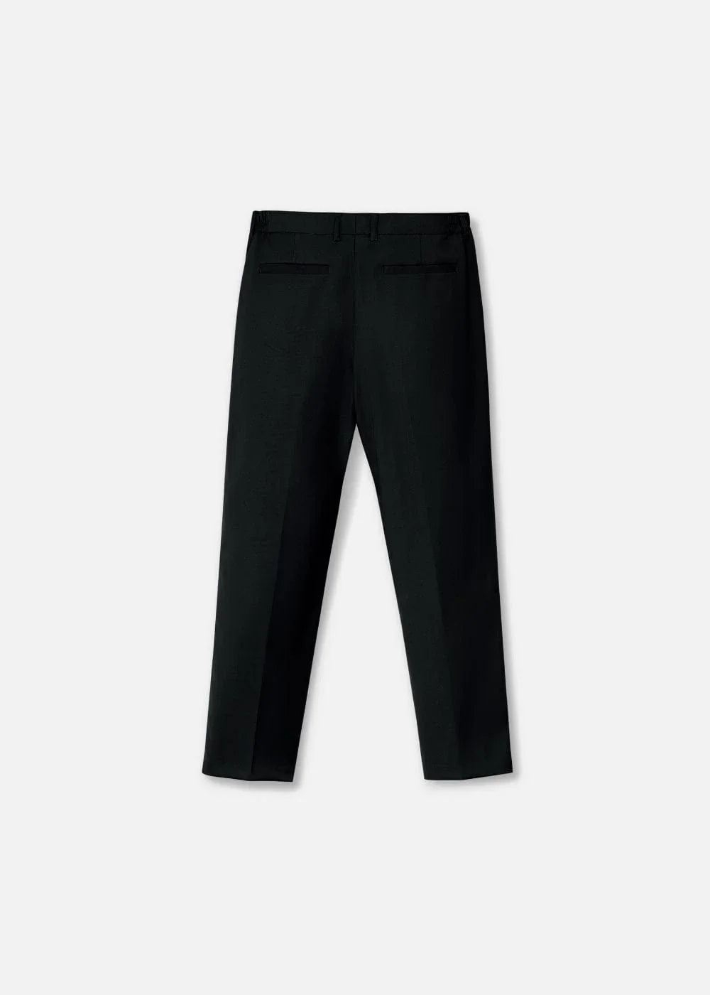 Quần Tây Casual Mềm Mại Non-Iron 010 Đen - YaMe.vn