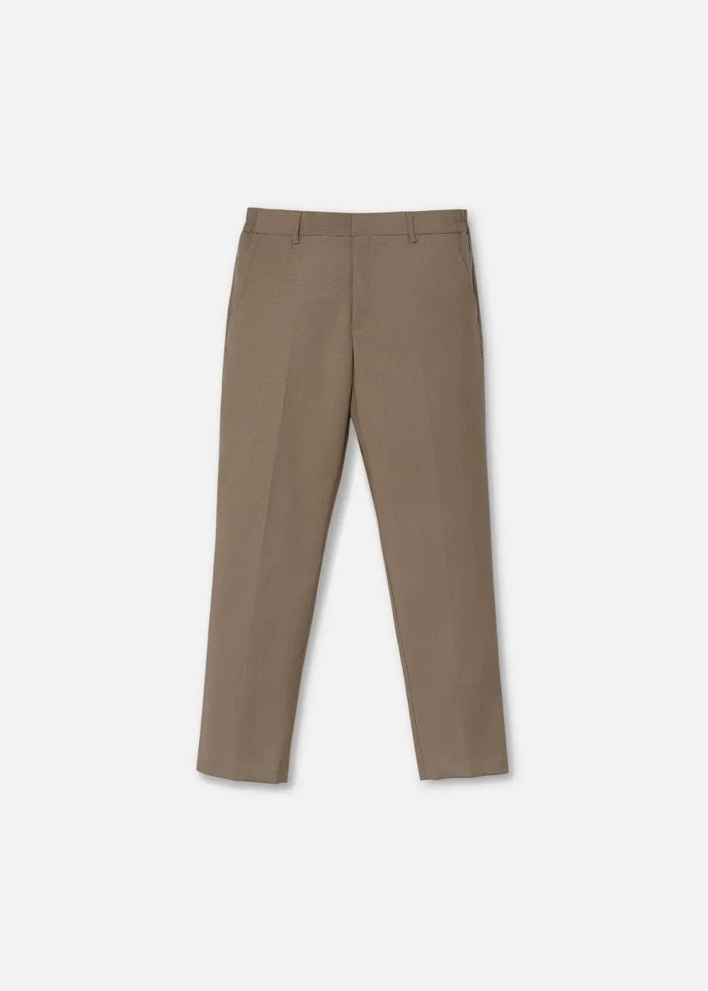 Quần Tây Casual Mềm Mại Non-Iron 010 Nâu - YaMe.vn