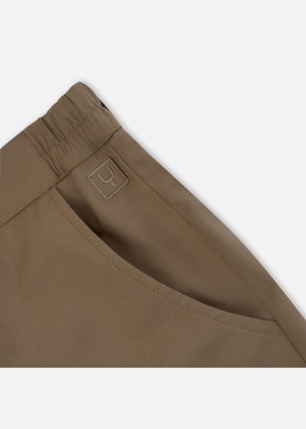 Quần Tây Casual Mềm Mại Non-Iron 010 Nâu - YaMe.vn