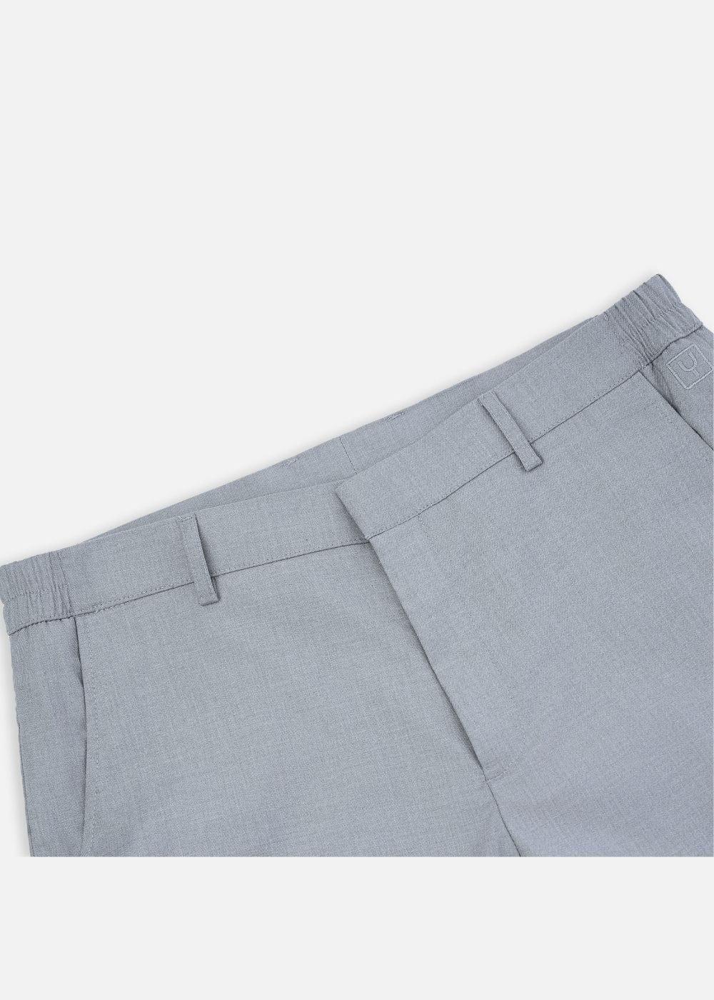 Quần Tây Casual Mềm Mại Non-Iron 010 Xám Nhạt - YaMe.vn