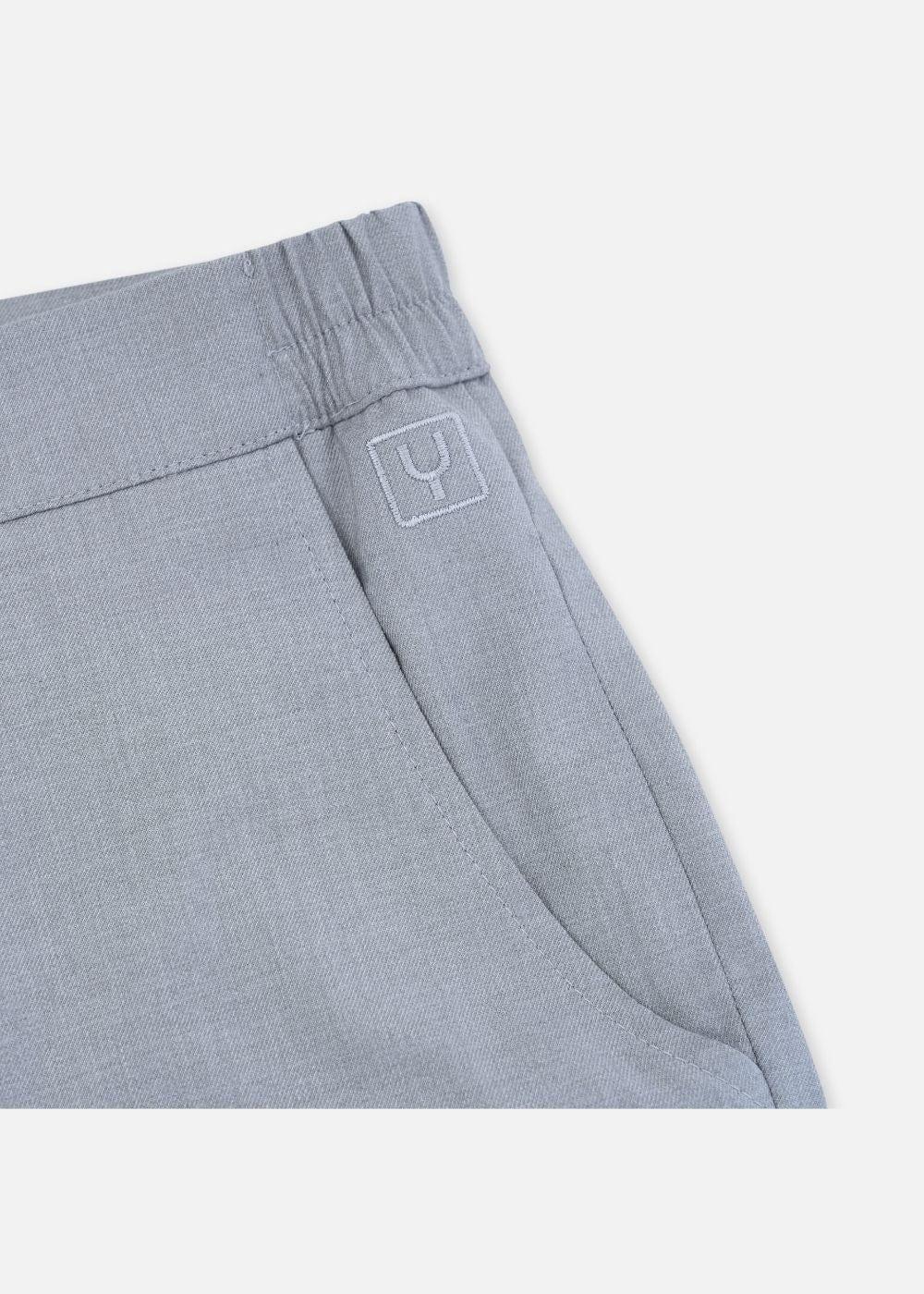 Quần Tây Casual Mềm Mại Non-Iron 010 Xám Nhạt - YaMe.vn