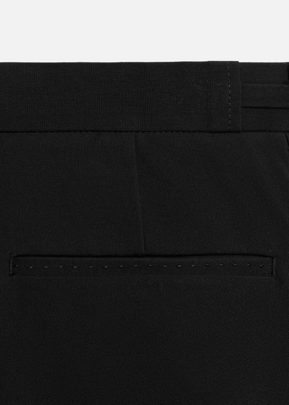 Quần Tây Casual Co giãn Non-Iron 02 Đen - YaMe.vn