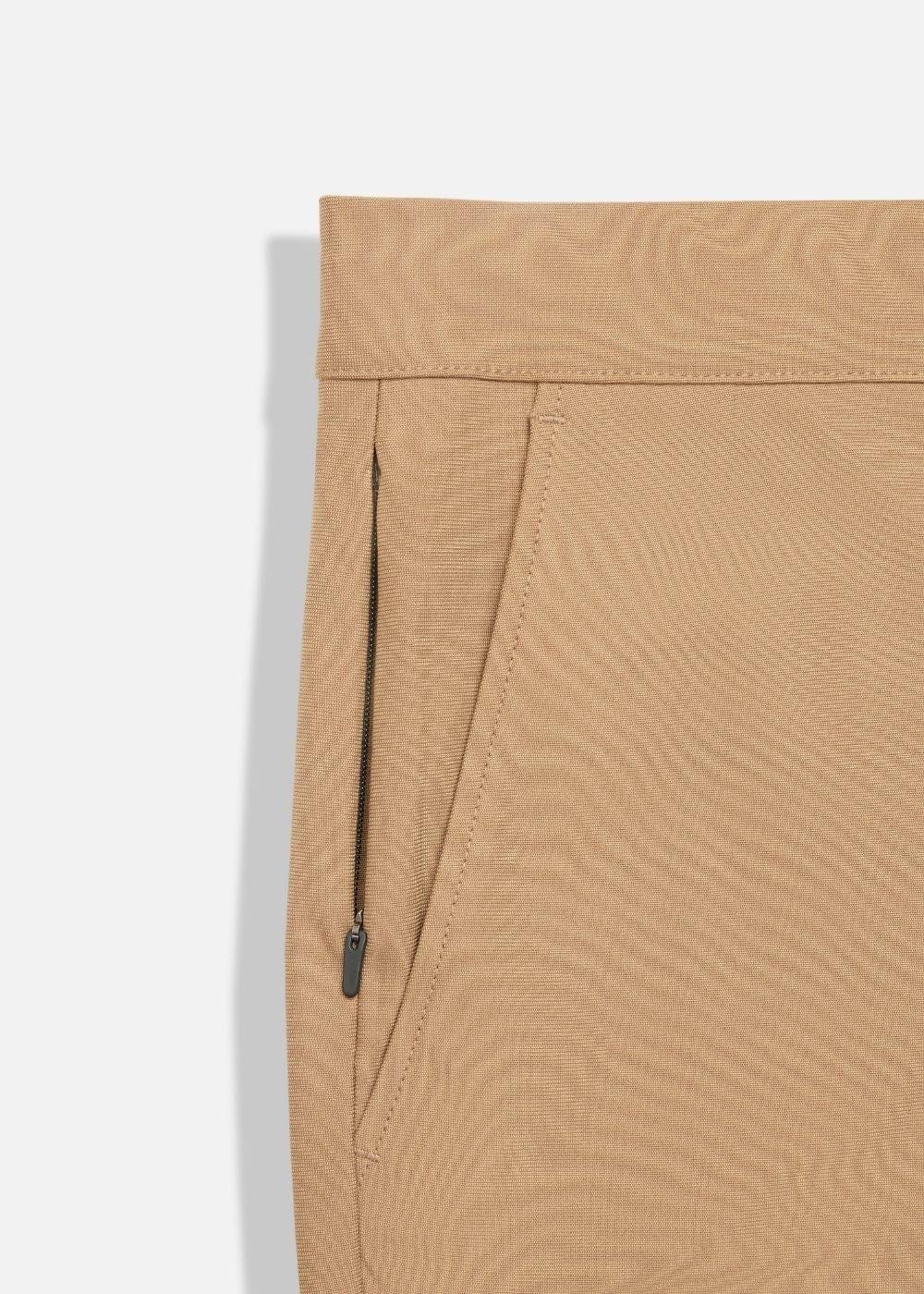 Quần Tây Smart Casual Ít Nhăn The CEO 018 Nâu - YaMe.vn