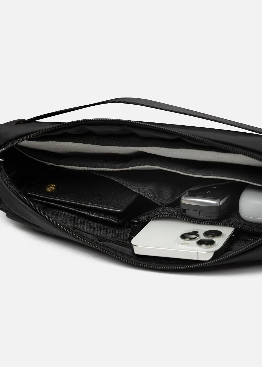 Túi Đeo Sling Bag Cao Cấp Trượt Nước First Class 03 Đen - YaMe.vn