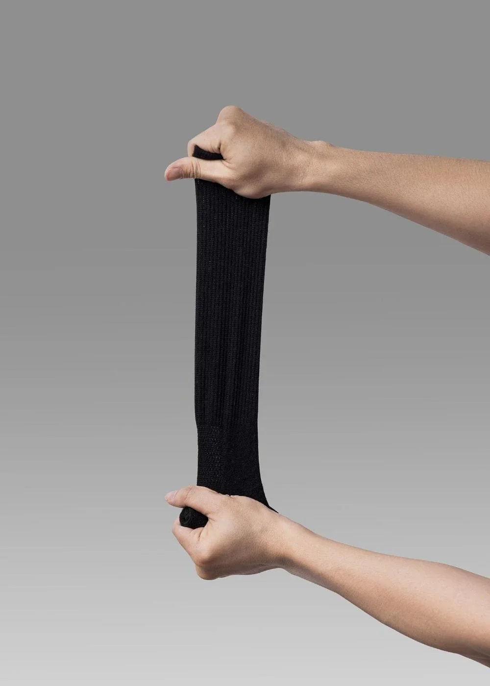 Vớ Cổ Trung Công Thái Học 90° Dệt Lưới Thoáng Khí C001 Đen - YaMe.vn