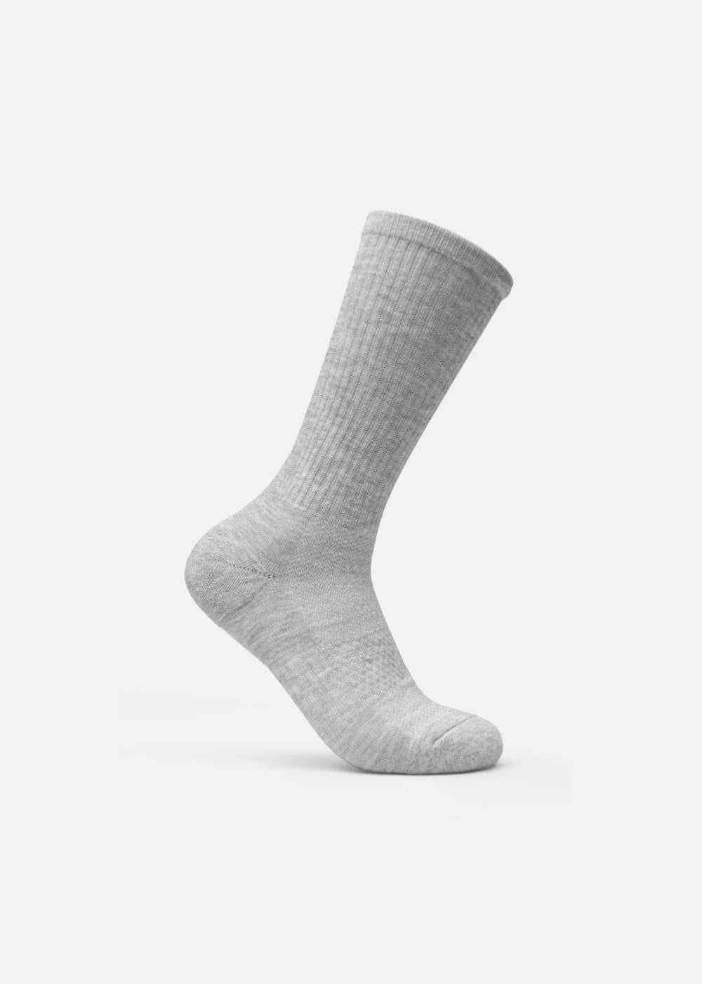 Vớ Cổ Trung Công Thái Học 90° Dệt Lưới Thoáng Khí C001 Xám Nhạt - YaMe.vn