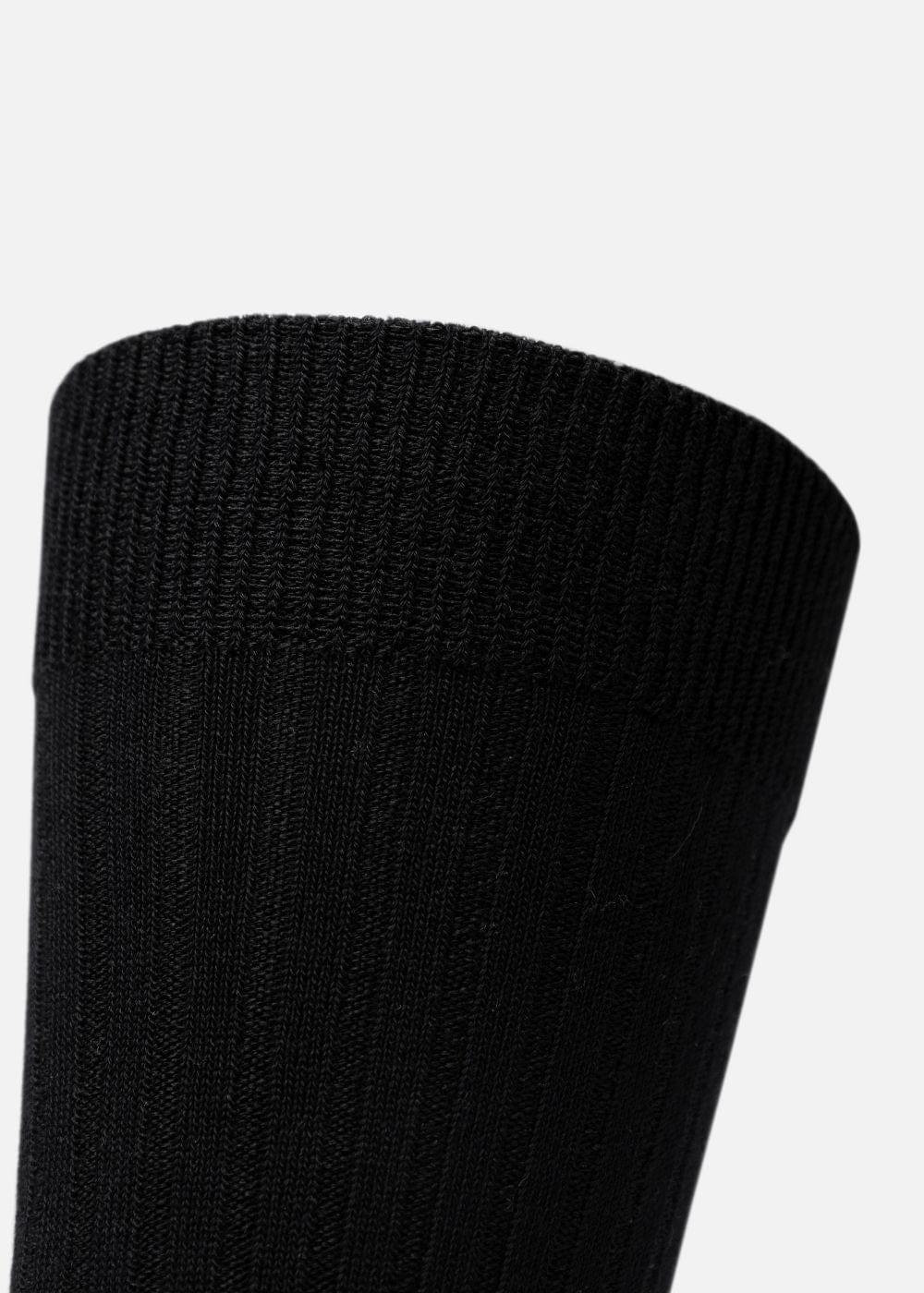 Vớ Cổ Trung Công Thái Học 90° Kháng Khuẩn Khử Mùi #Y2010 C003 Đen - YaMe.vn