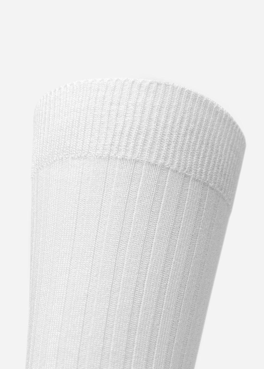 Vớ Cổ Trung Công Thái Học 90° Kháng Khuẩn Khử Mùi #Y2010 C003 Trắng - YaMe.vn