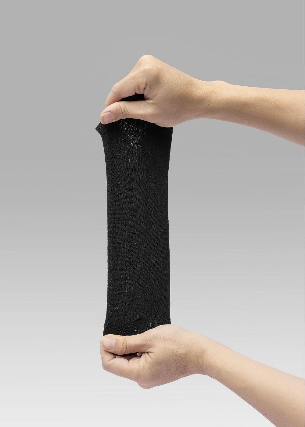 Vớ Cổ Ngắn Công Thái Học 90° Dệt Lưới Thoáng Khí #Y2010 TAB001 Đen - YaMe.vn