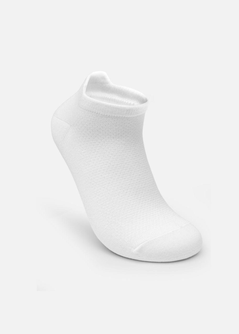 Vớ Cổ Ngắn Công Thái Học 90° Dệt Lưới Thoáng Khí #Y2010 TAB001 Trắng - YaMe.vn