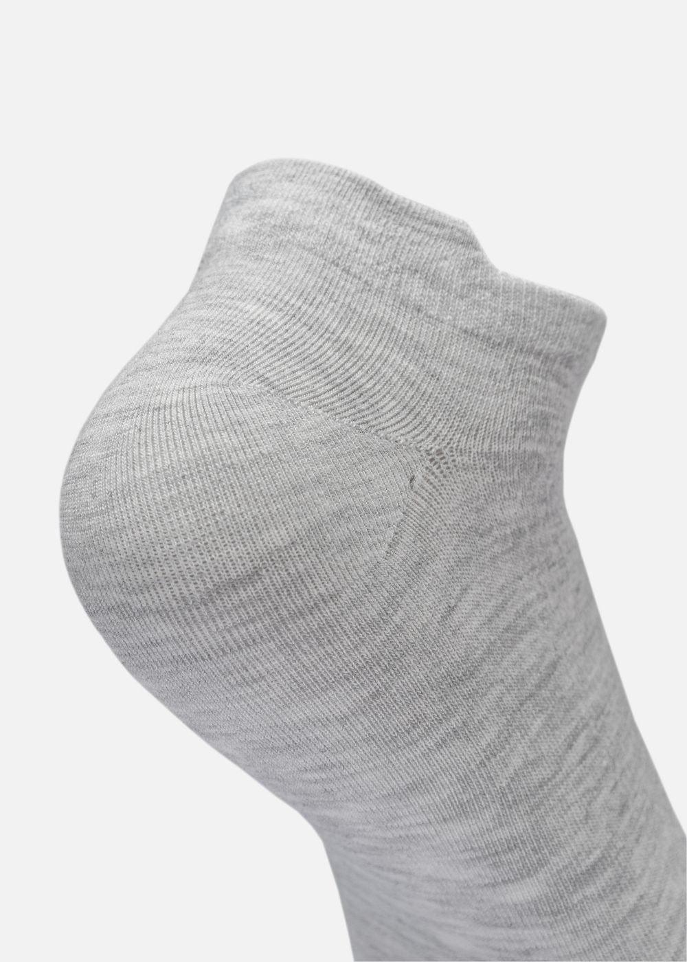 Vớ Cổ Ngắn Công Thái Học 90° Dệt Lưới Thoáng Khí #Y2010 TAB001 Xám Nhạt - YaMe.vn
