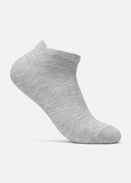 Vớ Cổ Ngắn Công Thái Học 90° Dệt Lưới Thoáng Khí #Y2010 TAB001 Xám Nhạt - YaMe.vn