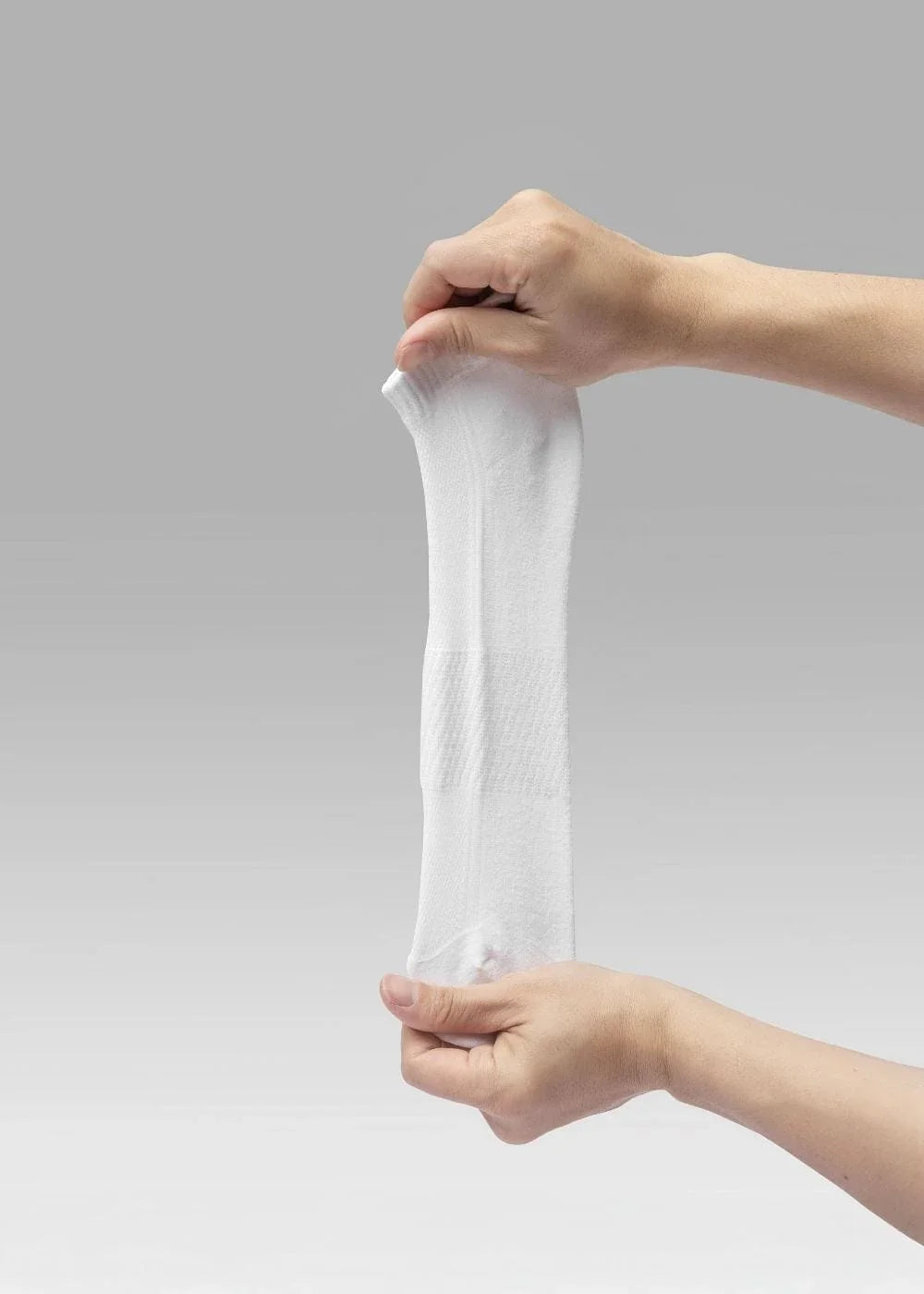 Vớ Cổ Ngắn Công Thái Học 90° Đệm Xù Giảm Chấn #Y2010 TAB002 Trắng - YaMe.vn