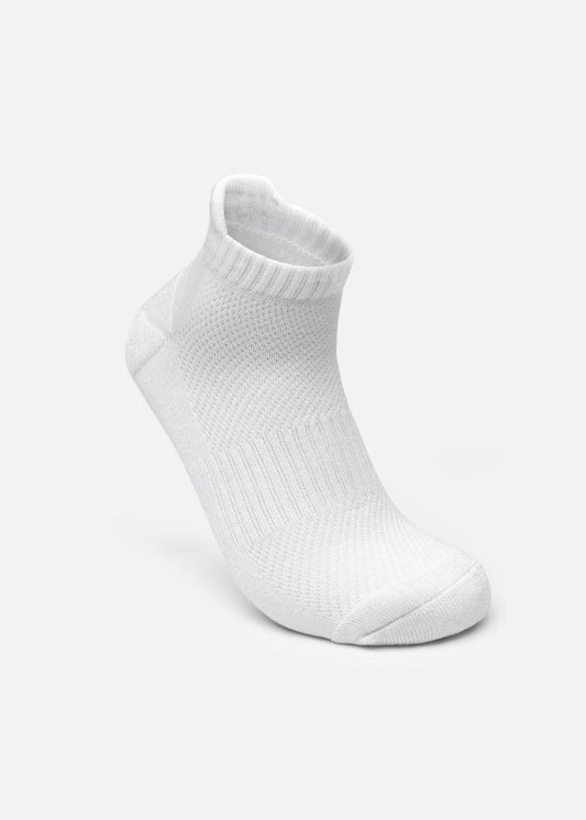 Vớ Cổ Ngắn Công Thái Học 90° Đệm Xù Giảm Chấn #Y2010 TAB002 Trắng - YaMe.vn