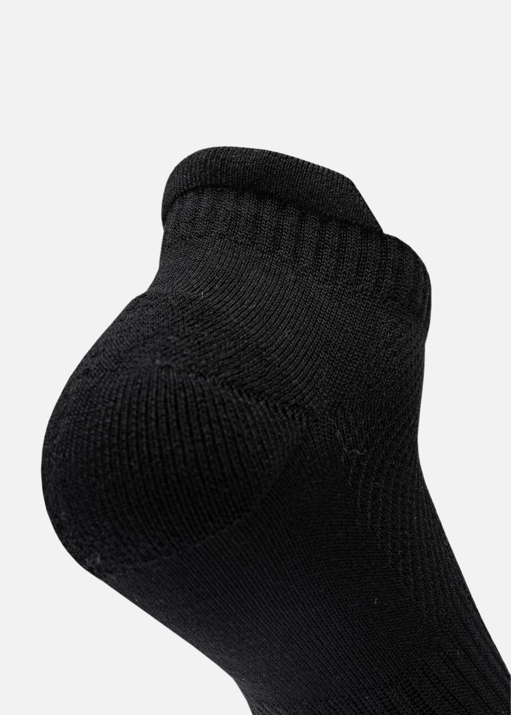 Vớ Cổ Ngắn Công Thái Học 90° Đệm Xù Giảm Chấn Kháng Khuẩn TAB003 Đen - YaMe.vn