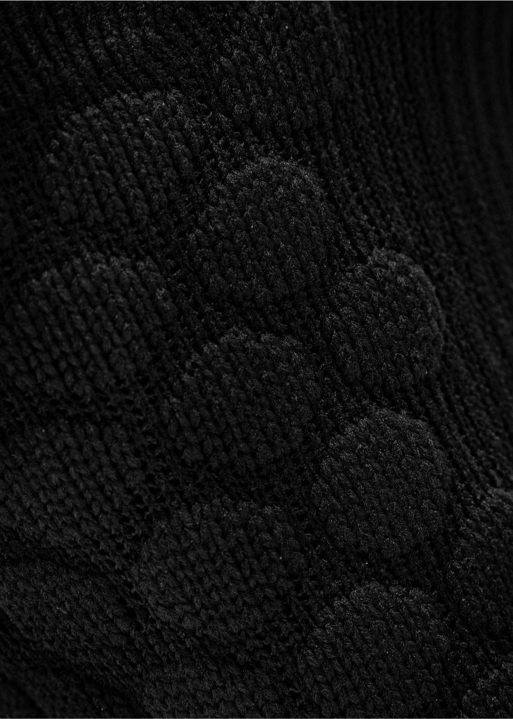 Vớ Cổ Ngắn Công Thái Học 90° Đệm Xù Giảm Chấn Kháng Khuẩn TAB004 Đen - YaMe.vn