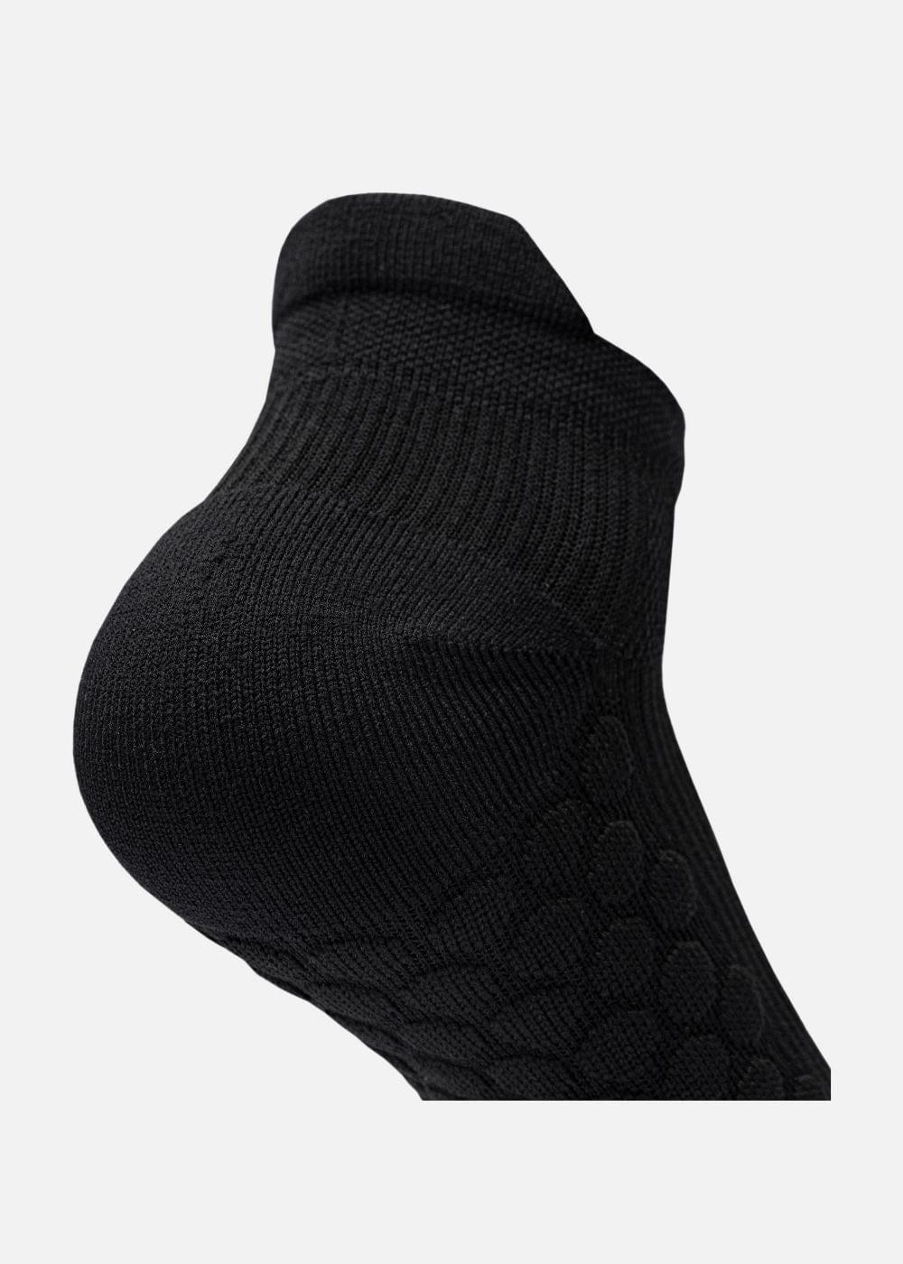 Vớ Cổ Ngắn Công Thái Học 90° Đệm Xù Giảm Chấn Kháng Khuẩn TAB004 Đen - YaMe.vn