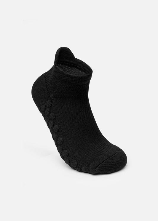 Vớ Cổ Ngắn Công Thái Học 90° Đệm Xù Giảm Chấn Kháng Khuẩn TAB004 Đen - YaMe.vn