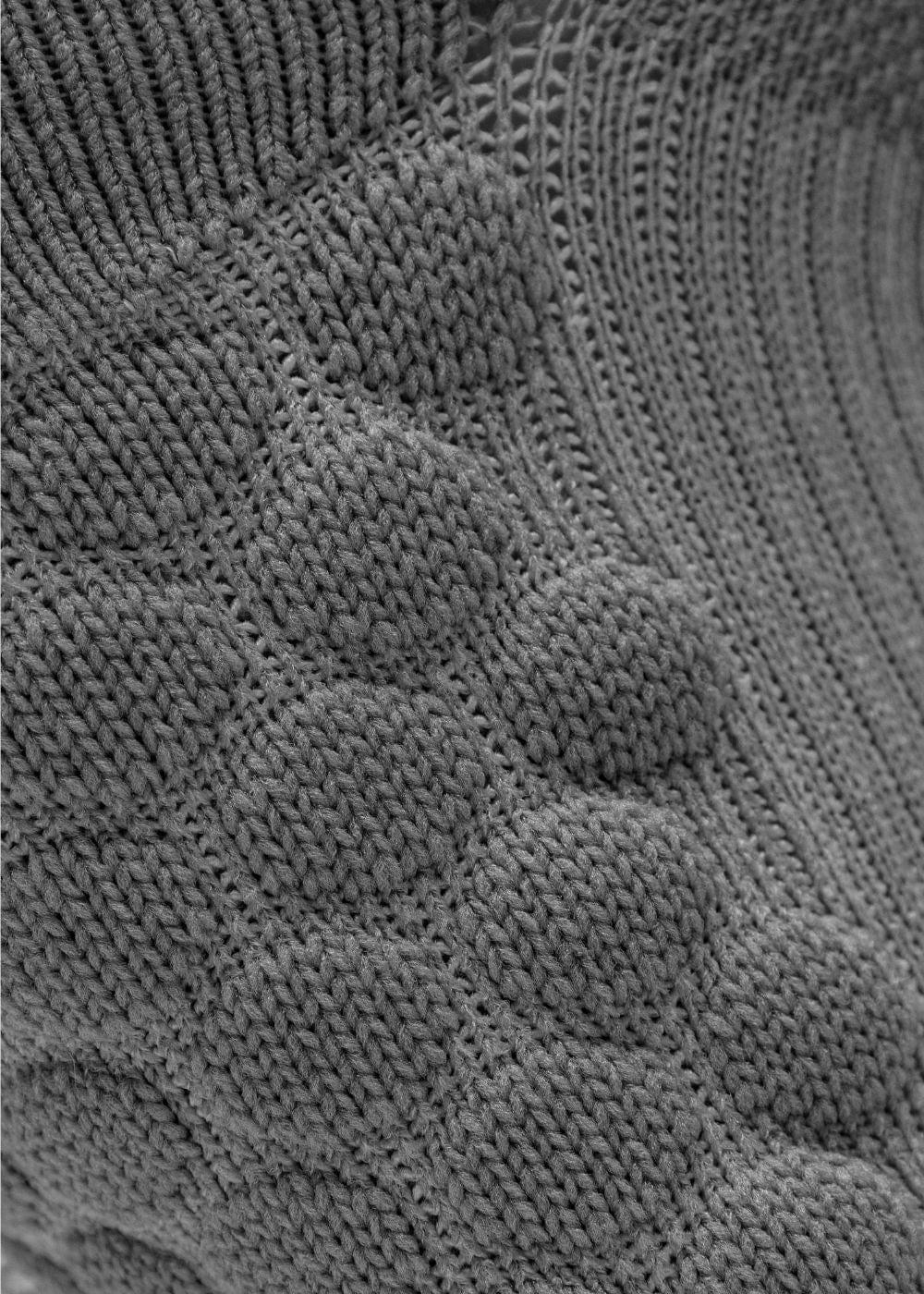 Vớ Cổ Ngắn Công Thái Học 90° Đệm Xù Giảm Chấn Kháng Khuẩn TAB004 Xám - YaMe.vn