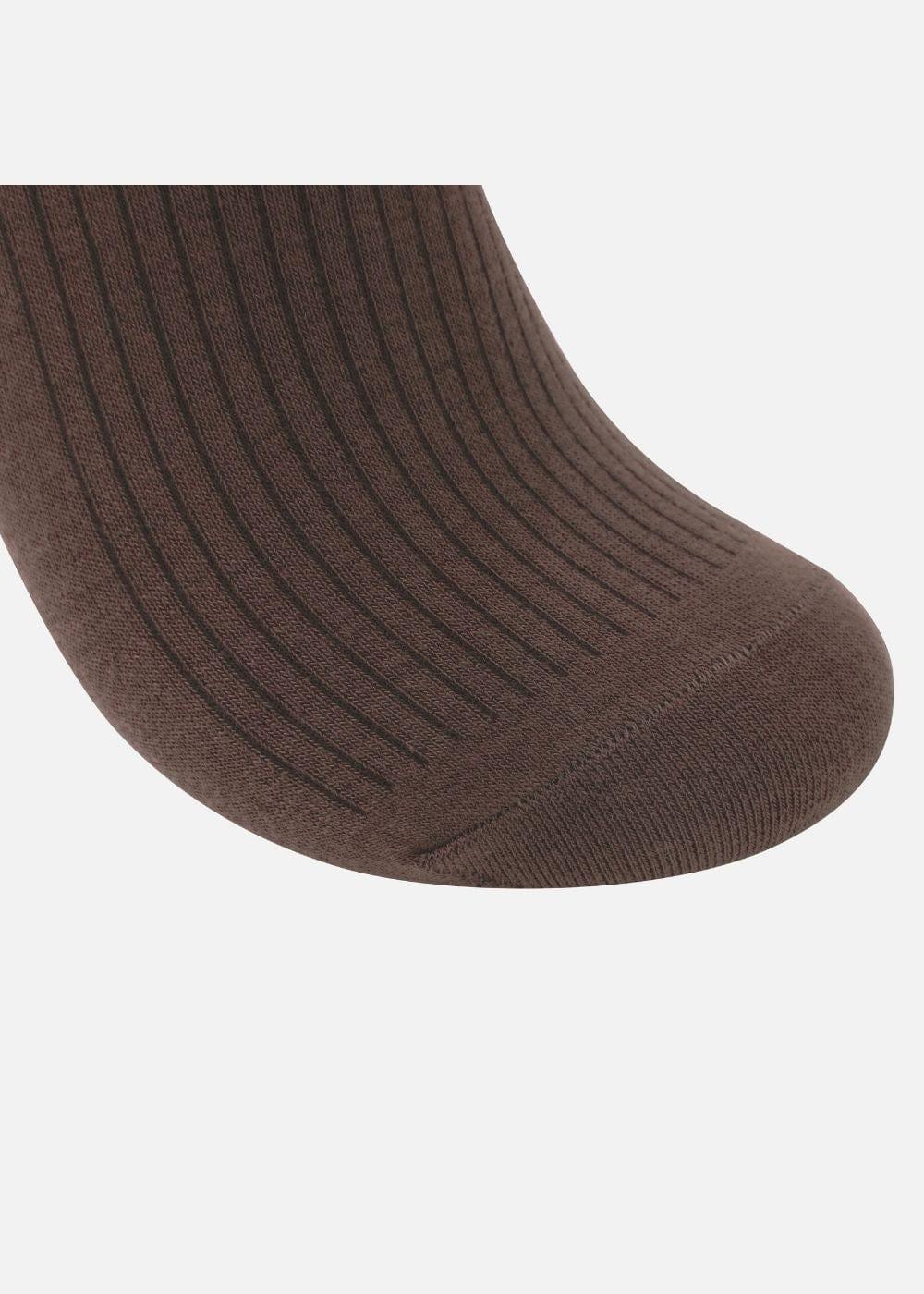 Vớ Basic Cổ Trung Khử Mùi Nhiều Màu NB 08 Nâu - YaMe.vn