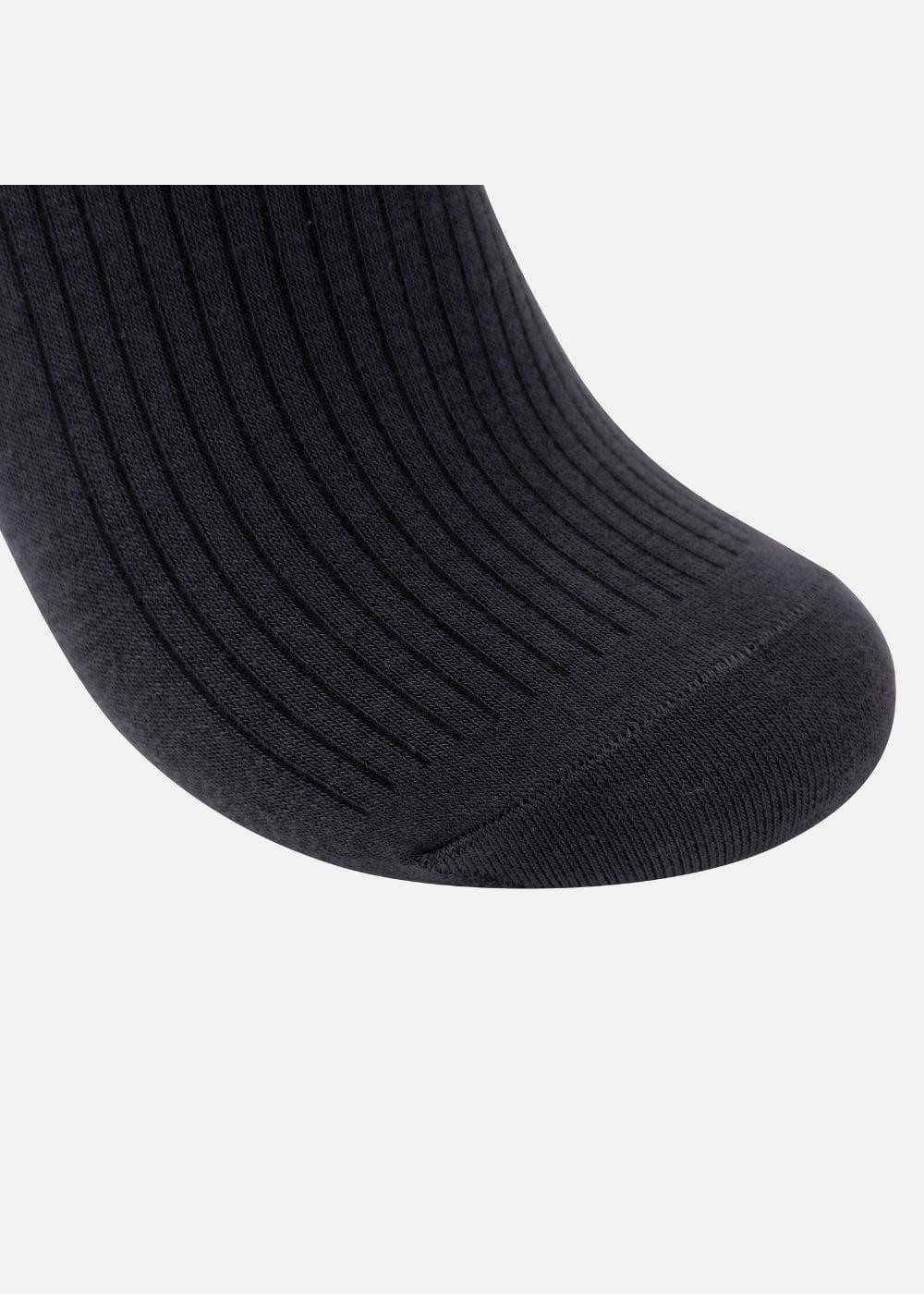 Vớ Basic Cổ Trung Khử Mùi Nhiều Màu NB 08 Xám Đậm - YaMe.vn