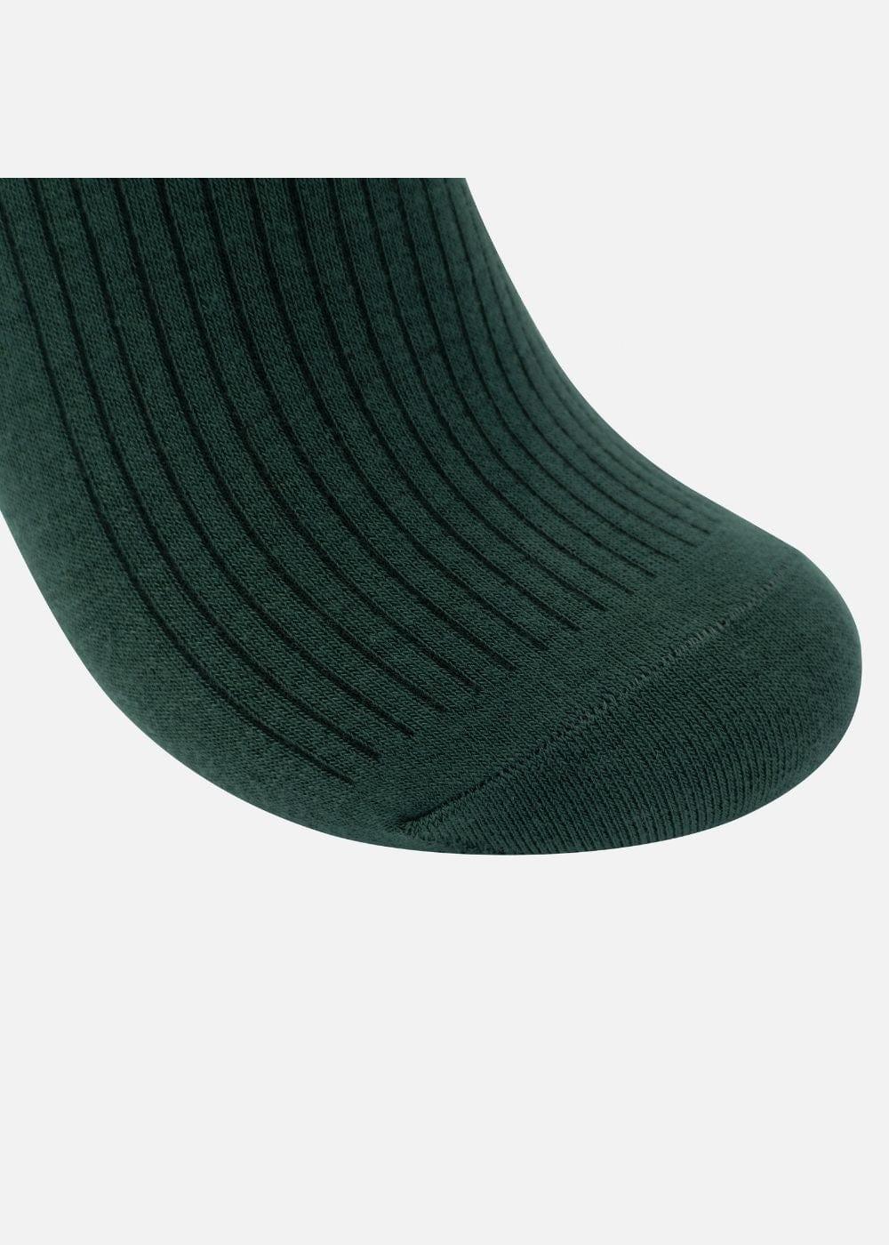 Vớ Basic Cổ Trung Khử Mùi Nhiều Màu NB 08 Xanh Lá Đậm - YaMe.vn