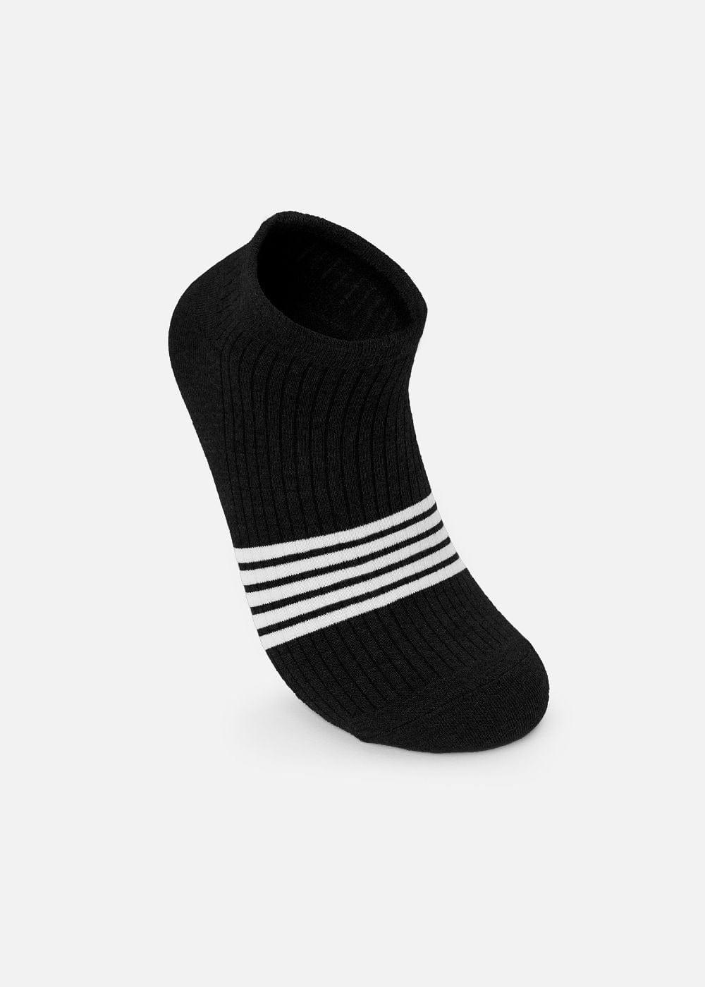 Vớ Thời Trang Cổ Ngắn Siêu Bền Nhiều Màu NB 09 Đen - YaMe.vn