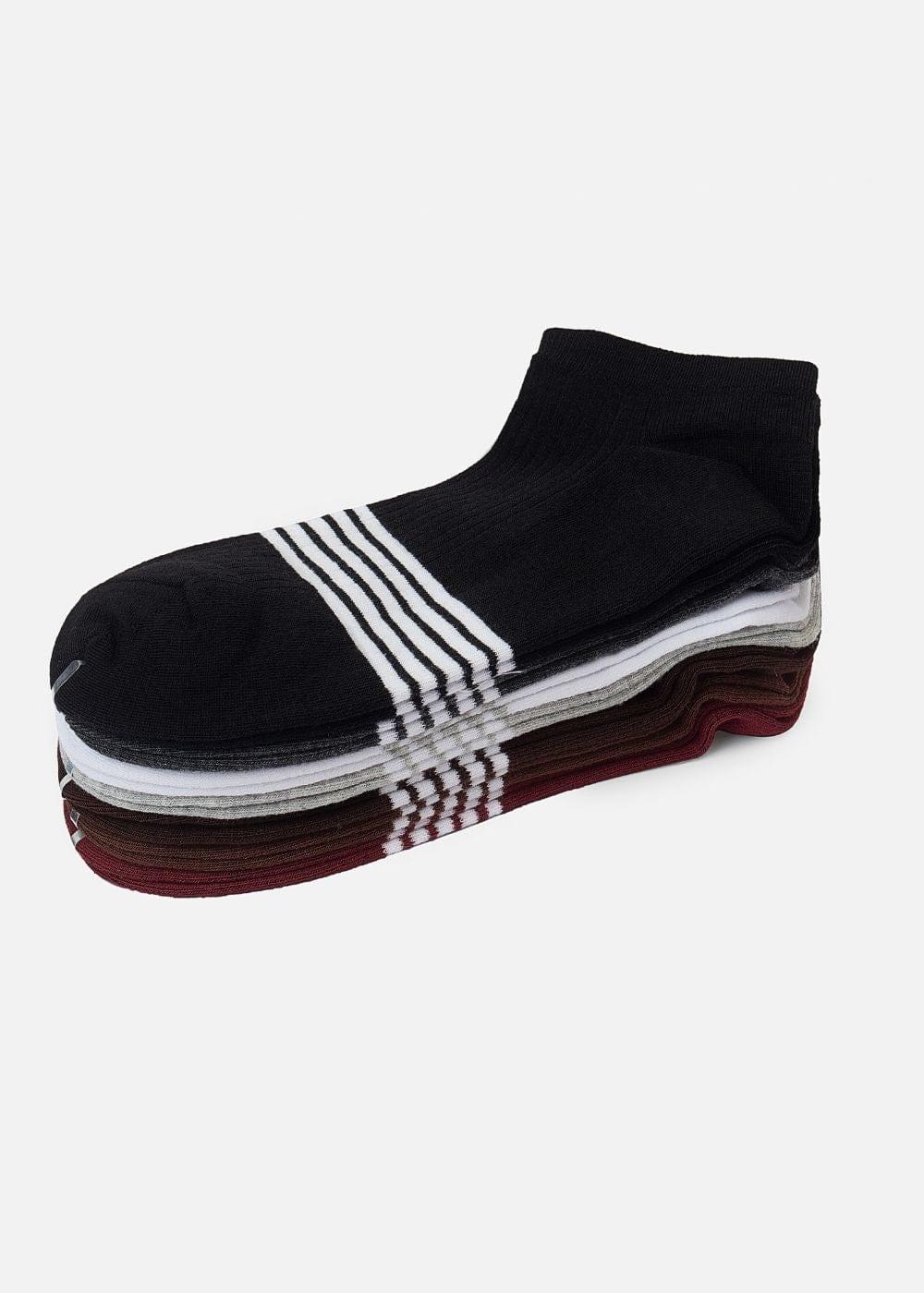 Vớ Thời Trang Cổ Ngắn Siêu Bền Nhiều Màu NB 09 Nâu Đậm - YaMe.vn