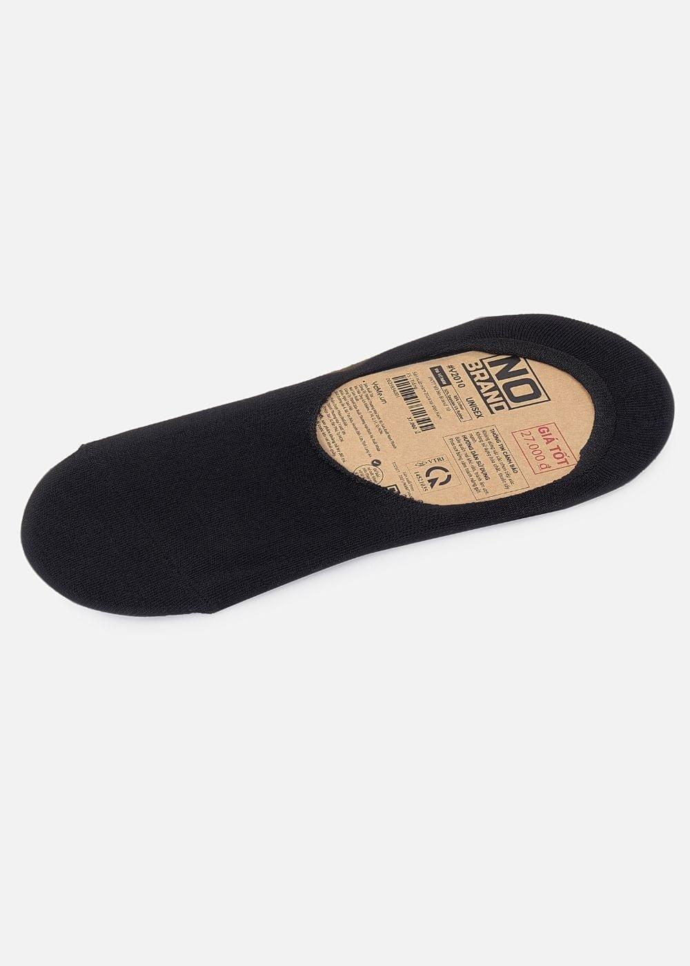 Vớ Basic Lười Thoáng Khí Giữ Form NB 10 Đen - YaMe.vn