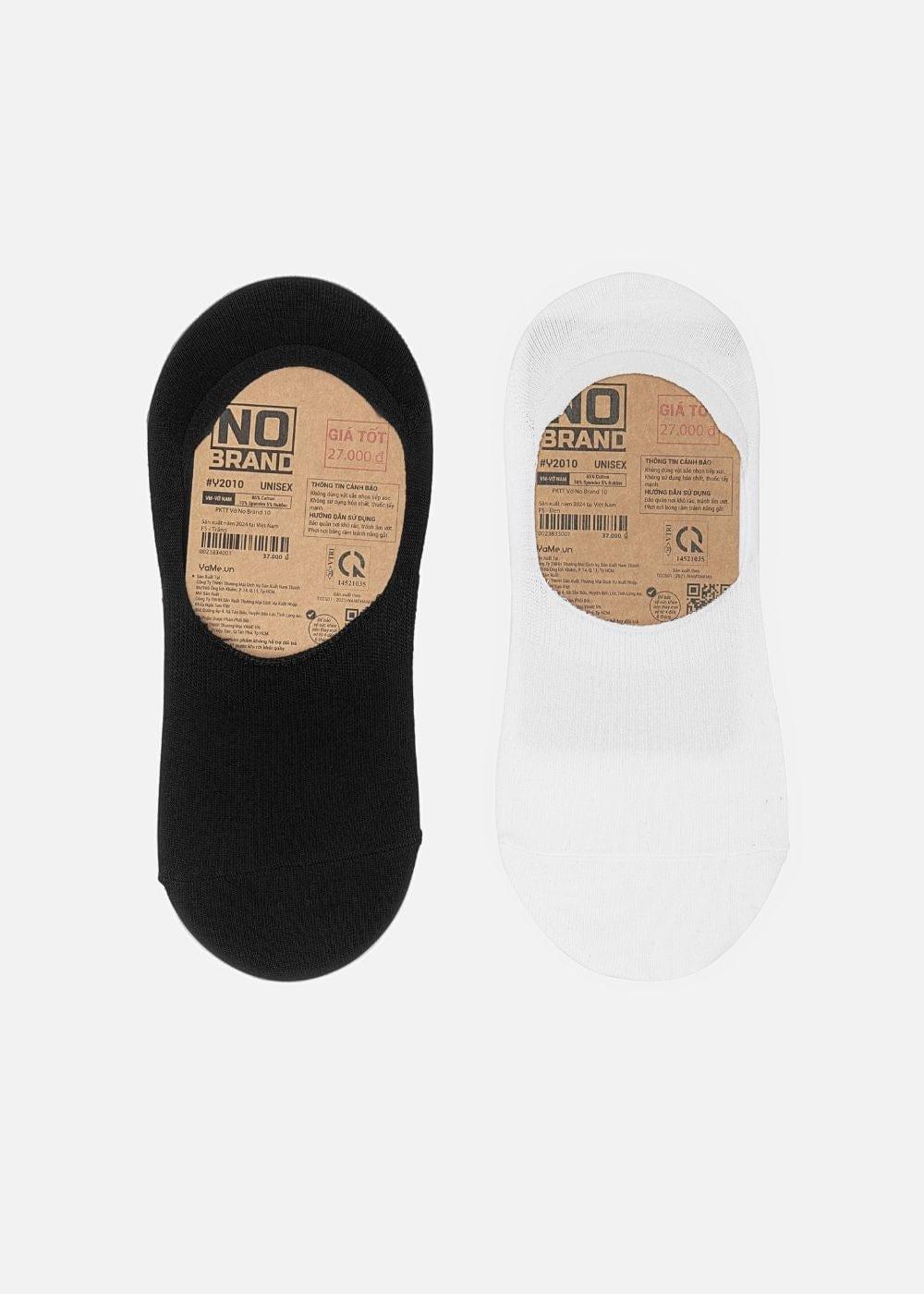 Vớ Basic Lười Thoáng Khí Giữ Form NB 10 Trắng - YaMe.vn